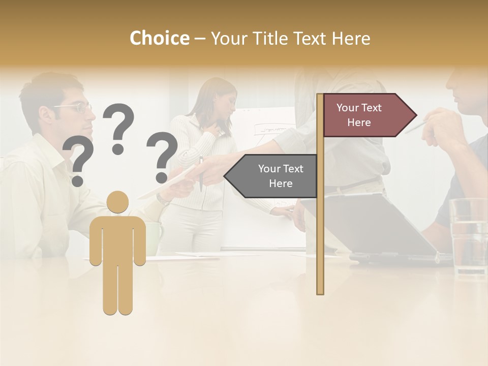 Print Computer Male PowerPoint Template
