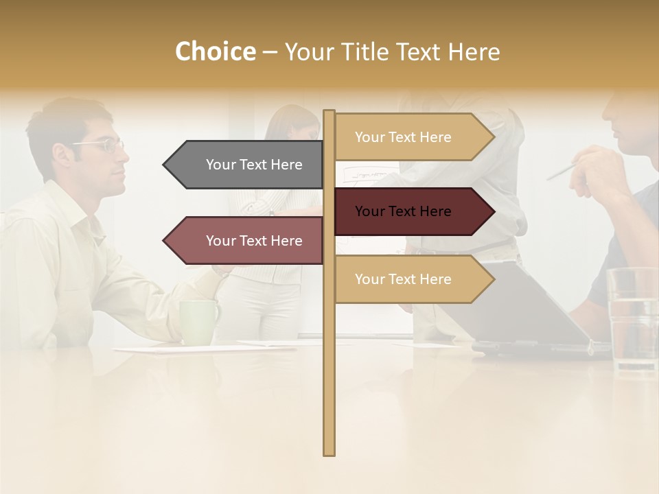Print Computer Male PowerPoint Template