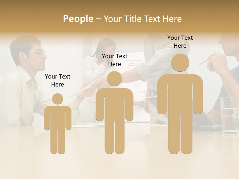 Print Computer Male PowerPoint Template