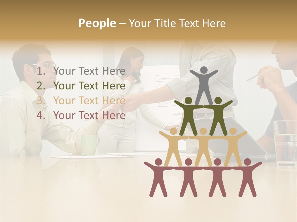 Print Computer Male PowerPoint Template