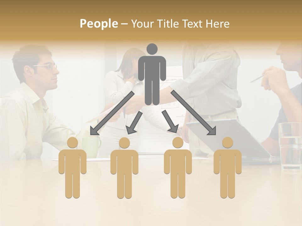 Print Computer Male PowerPoint Template