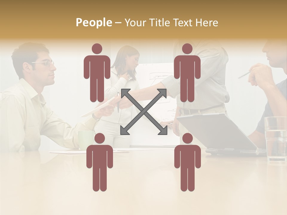 Print Computer Male PowerPoint Template