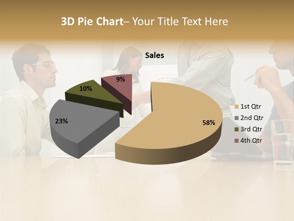 Print Computer Male PowerPoint Template