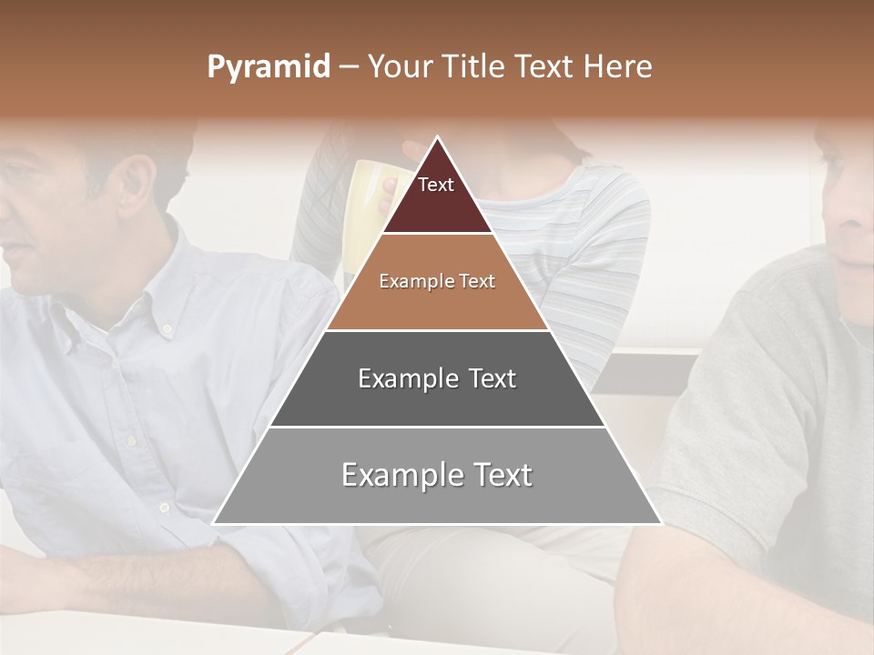 Officeworker Working Midwoman PowerPoint Template