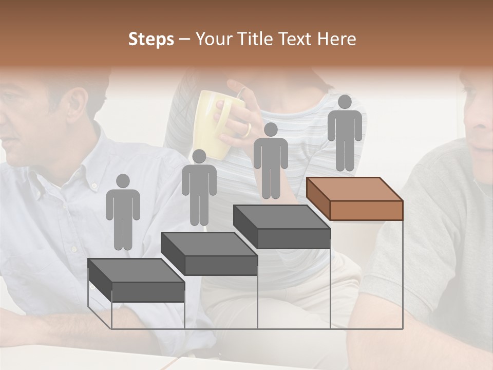 Officeworker Working Midwoman PowerPoint Template