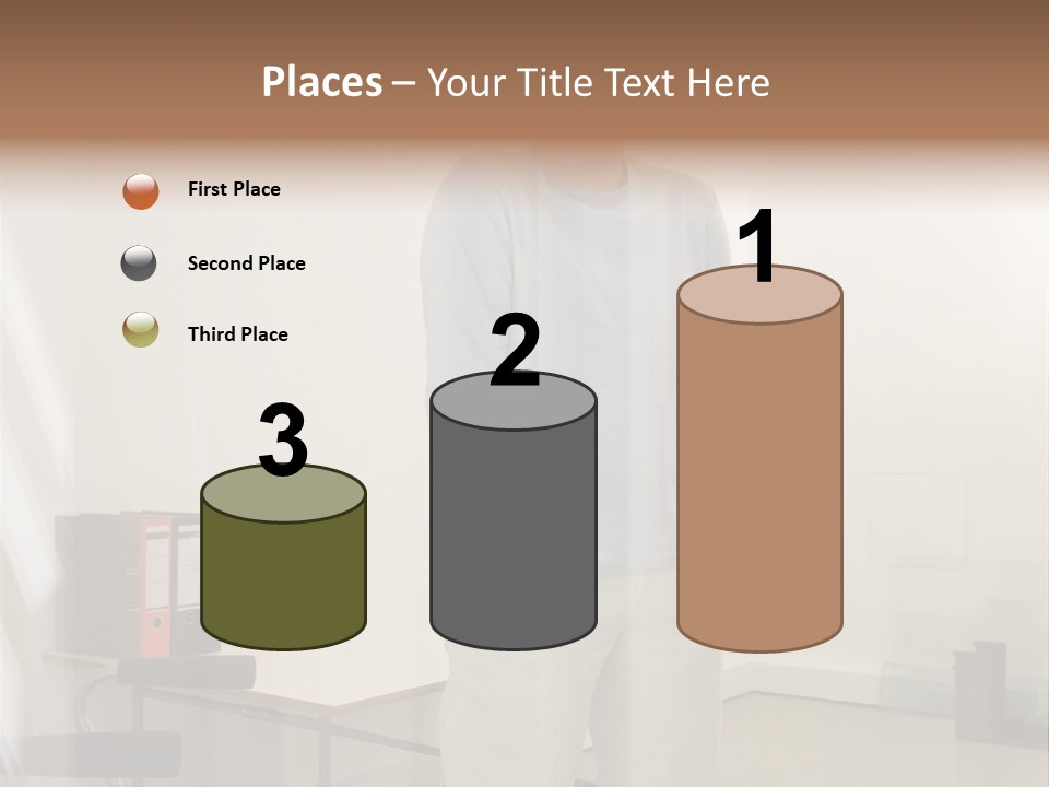 Oversized Fun Fairs Males PowerPoint Template