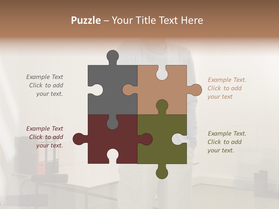 Oversized Fun Fairs Males PowerPoint Template