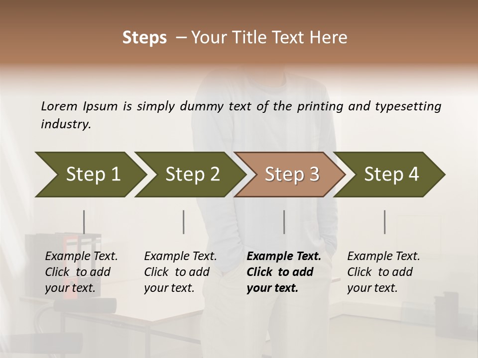 Oversized Fun Fairs Males PowerPoint Template
