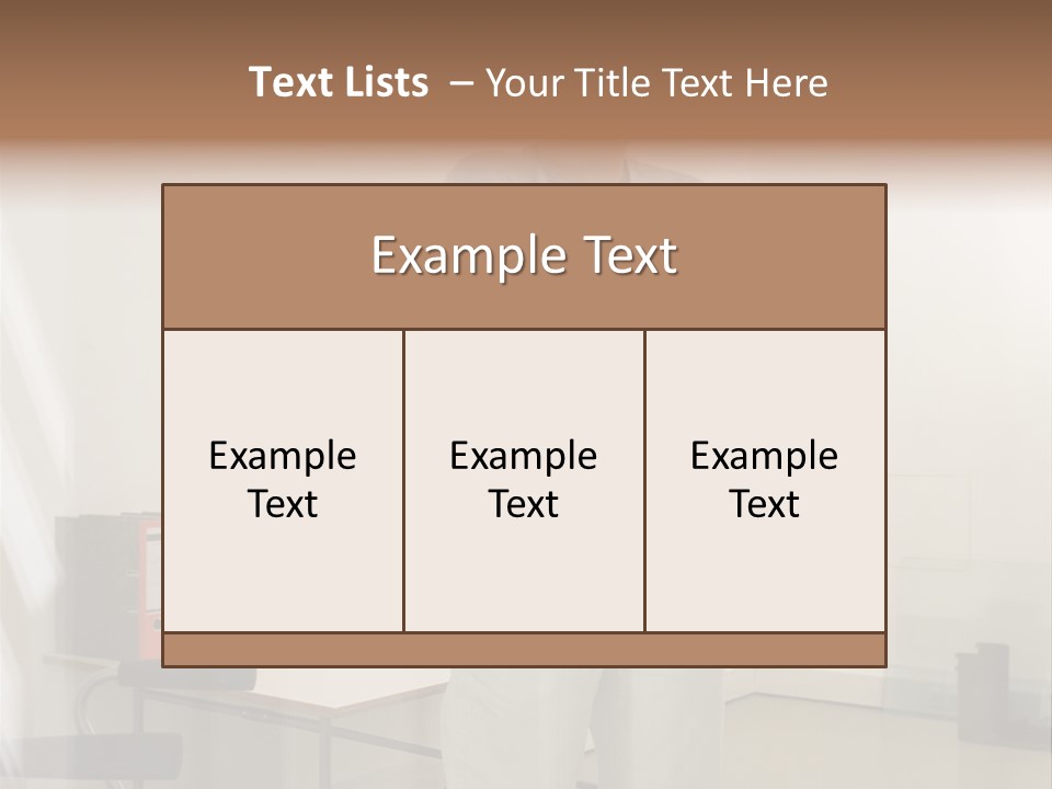 Oversized Fun Fairs Males PowerPoint Template