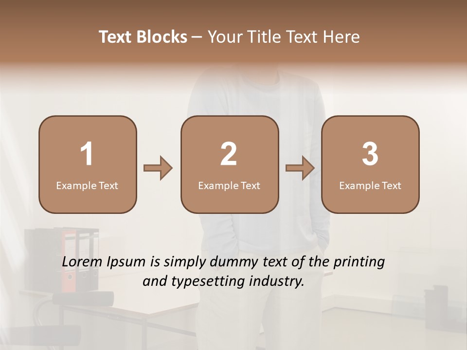 Oversized Fun Fairs Males PowerPoint Template