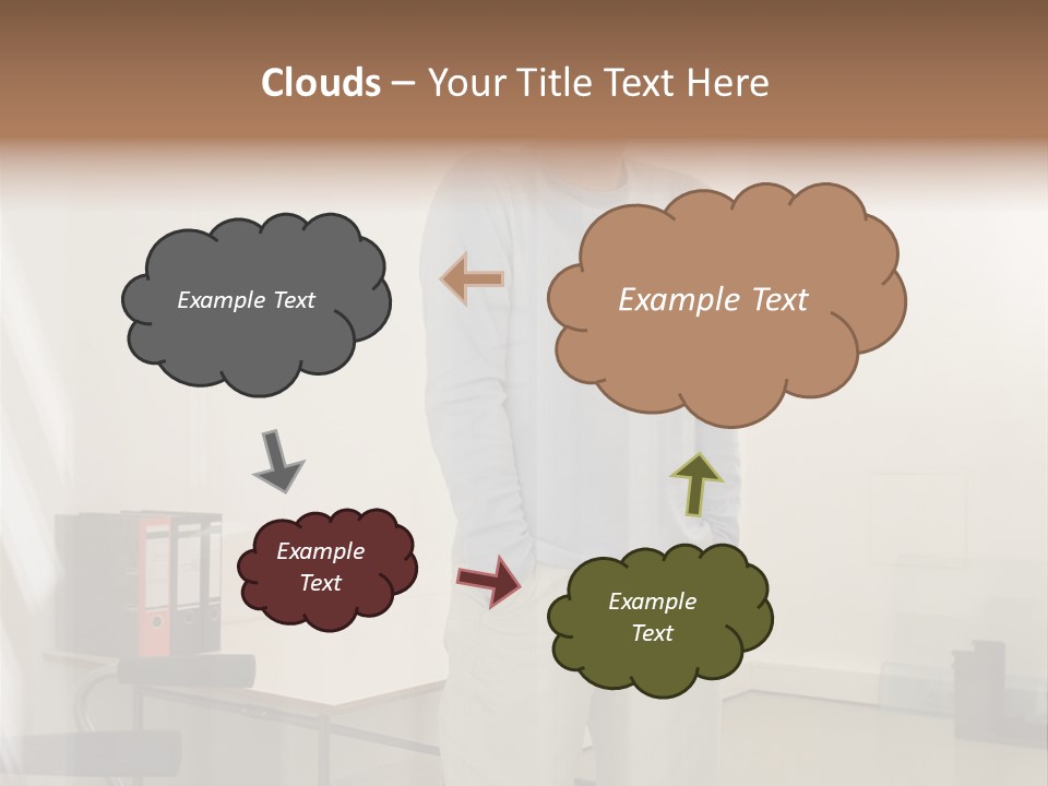 Oversized Fun Fairs Males PowerPoint Template