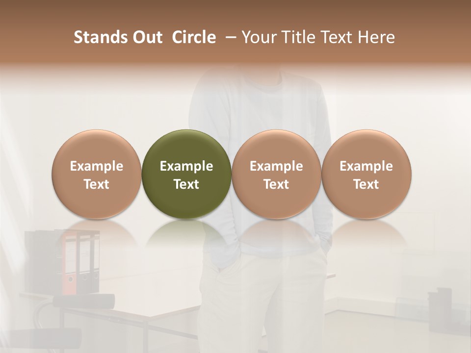 Oversized Fun Fairs Males PowerPoint Template