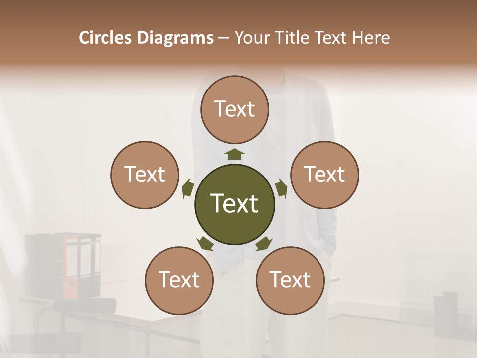 Oversized Fun Fairs Males PowerPoint Template