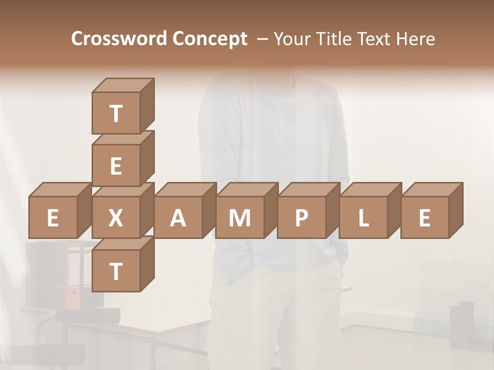 Oversized Fun Fairs Males PowerPoint Template