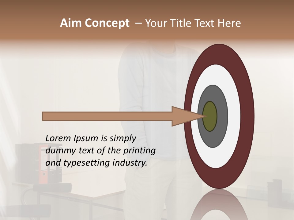 Oversized Fun Fairs Males PowerPoint Template