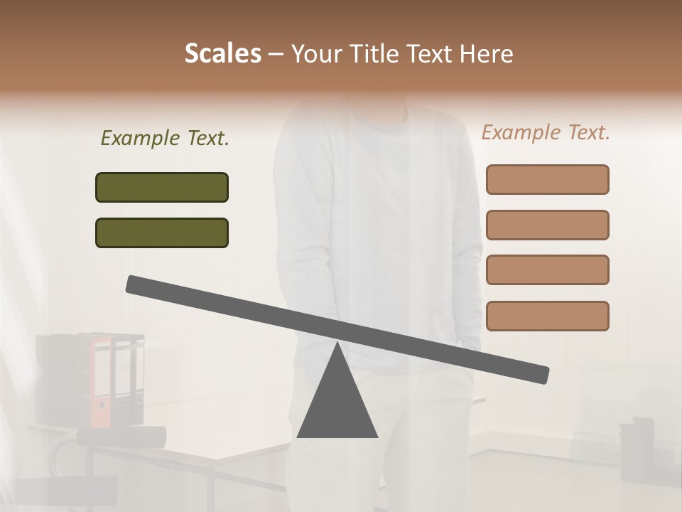 Oversized Fun Fairs Males PowerPoint Template