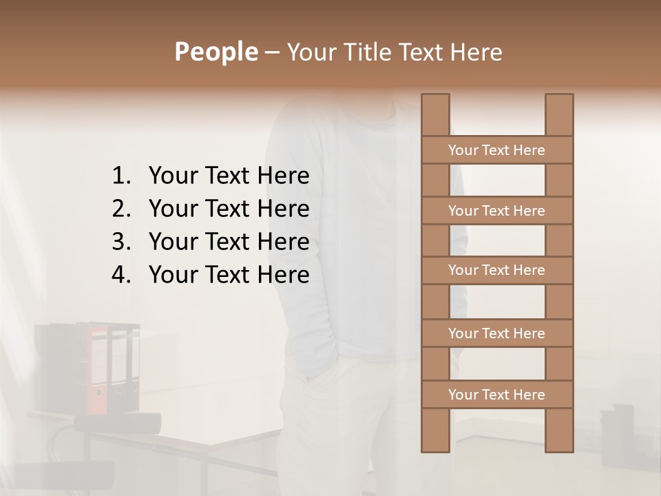 Oversized Fun Fairs Males PowerPoint Template