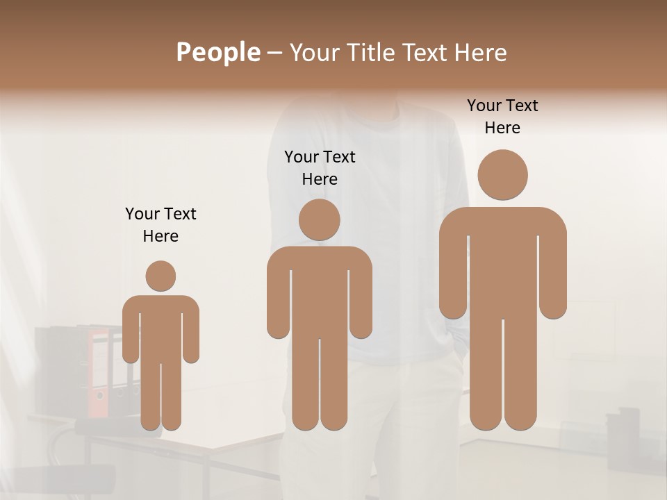 Oversized Fun Fairs Males PowerPoint Template