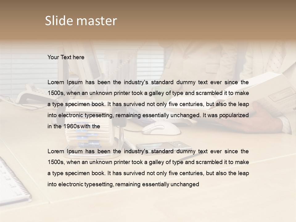 Document Business Images PowerPoint Template