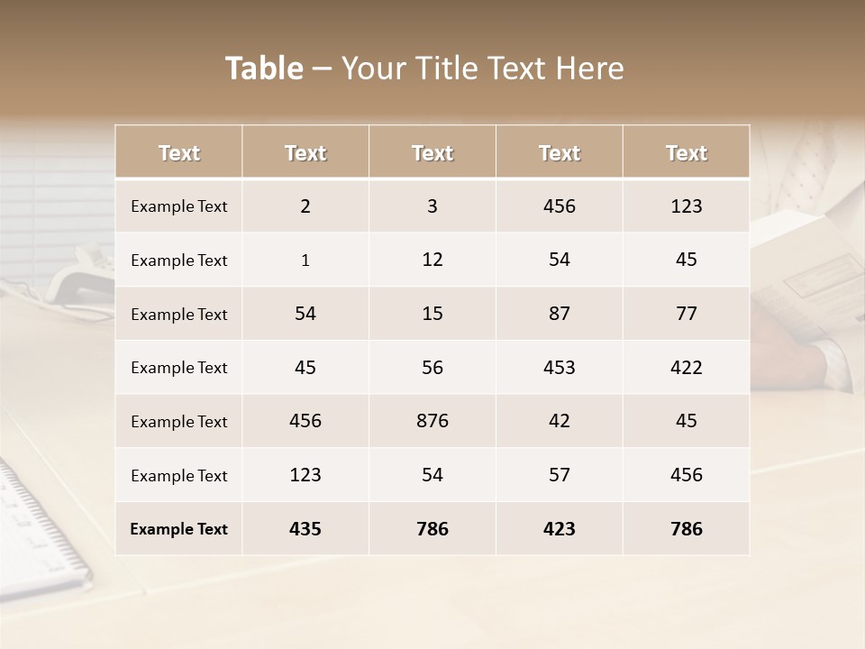 Document Business Images PowerPoint Template
