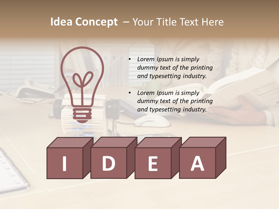 Document Business Images PowerPoint Template