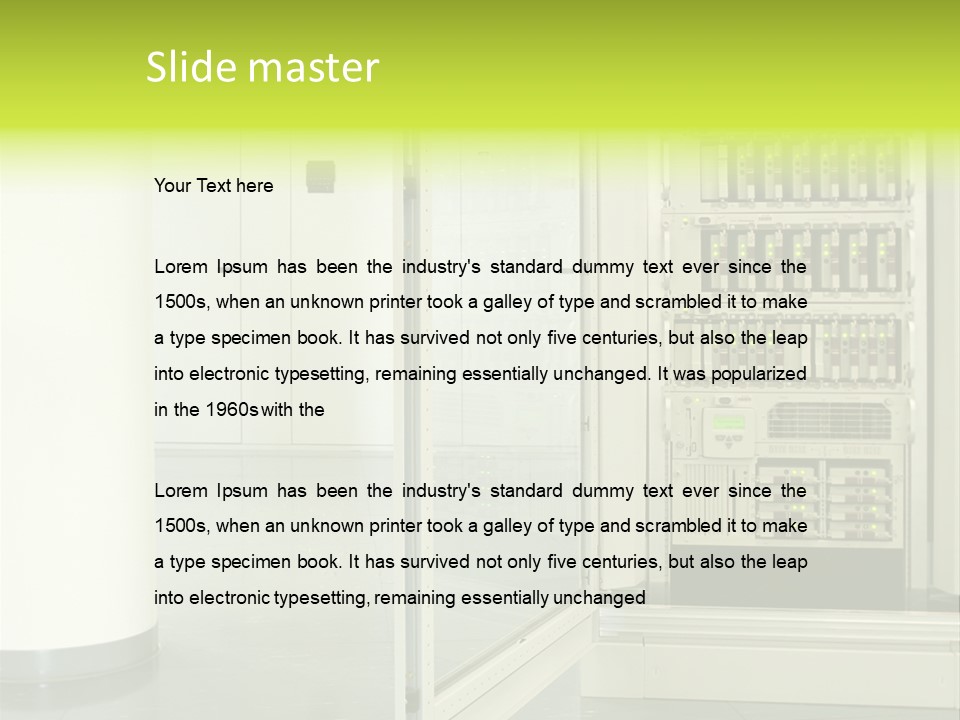 Posters Graphics Mural PowerPoint Template