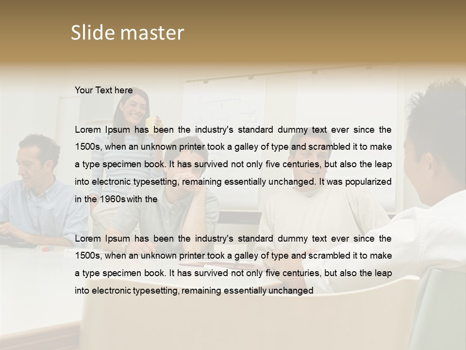 Royaltyfree Friendship Picture PowerPoint Template