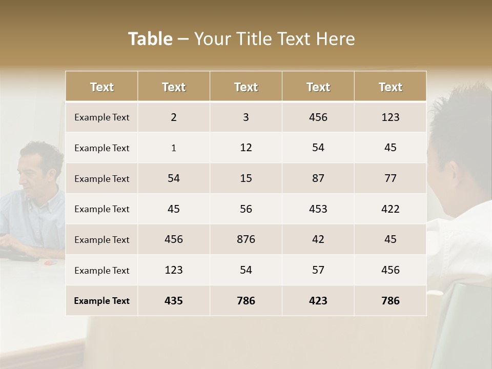 Royaltyfree Friendship Picture PowerPoint Template
