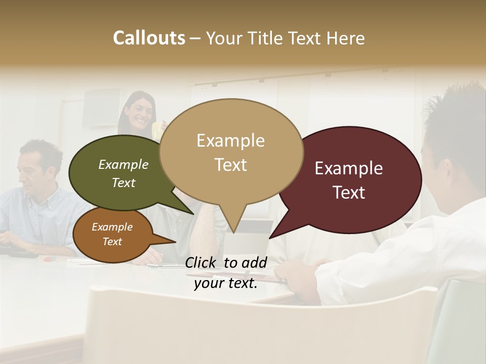 Royaltyfree Friendship Picture PowerPoint Template