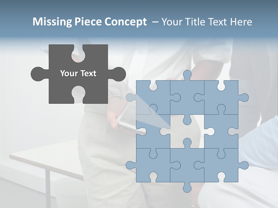 Standing  Hitech PowerPoint Template
