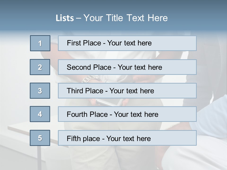 Standing  Hitech PowerPoint Template