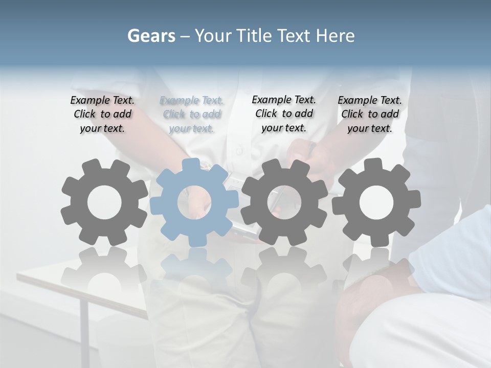 Standing  Hitech PowerPoint Template