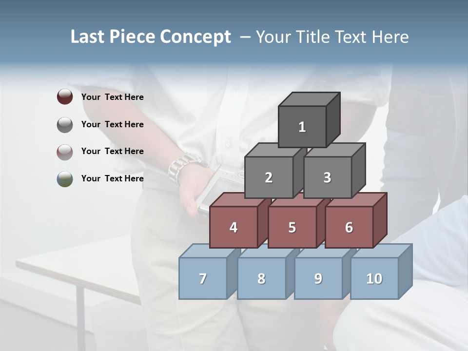 Standing  Hitech PowerPoint Template