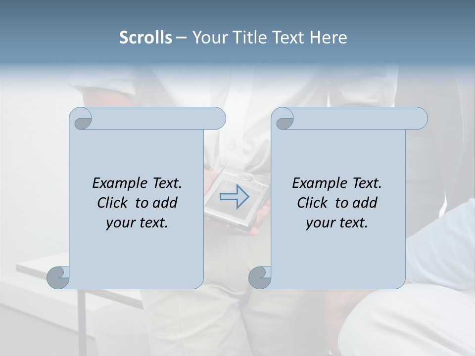 Standing  Hitech PowerPoint Template