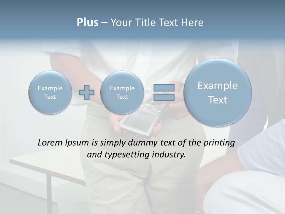 Standing  Hitech PowerPoint Template
