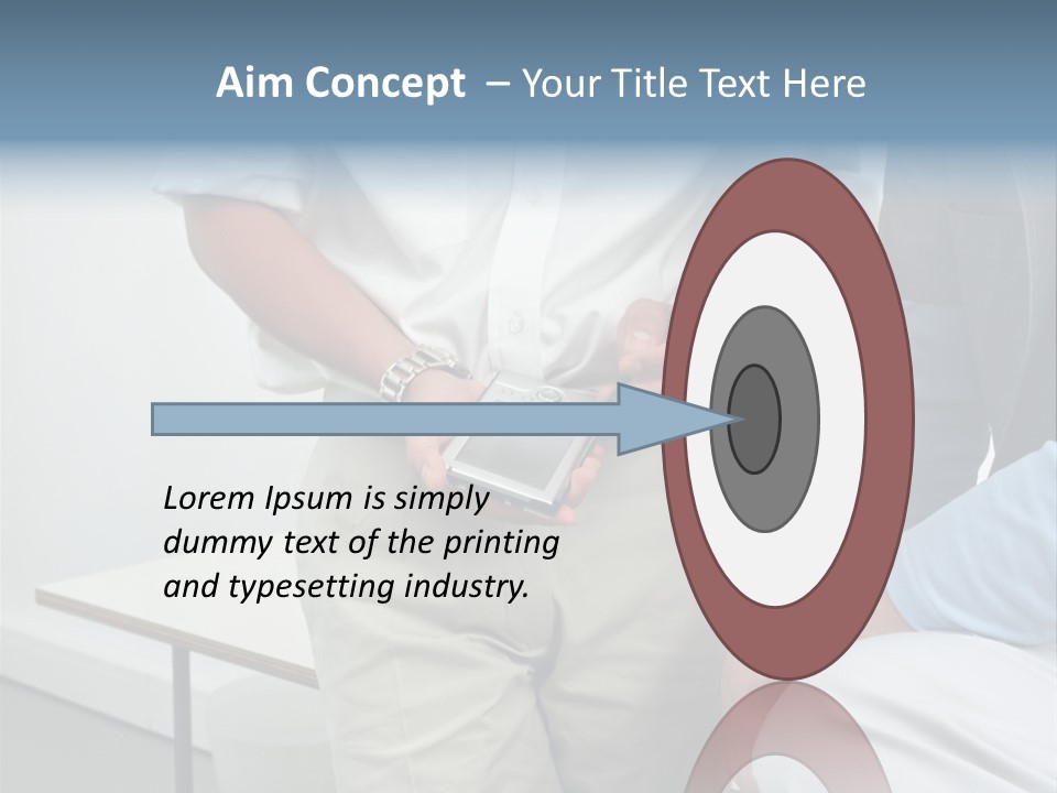 Standing  Hitech PowerPoint Template