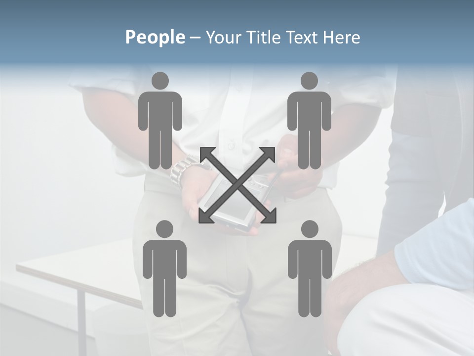 Standing  Hitech PowerPoint Template