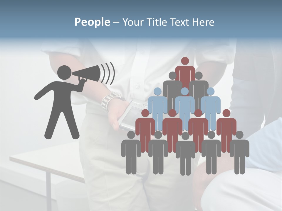 Standing  Hitech PowerPoint Template