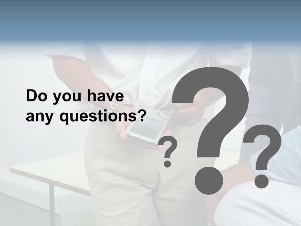 Standing  Hitech PowerPoint Template