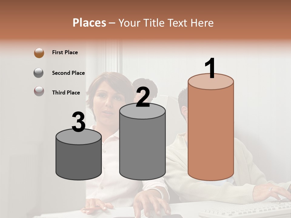 Royaltyfreephoto Mural Midwoman PowerPoint Template