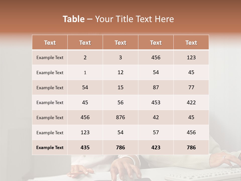 Royaltyfreephoto Mural Midwoman PowerPoint Template