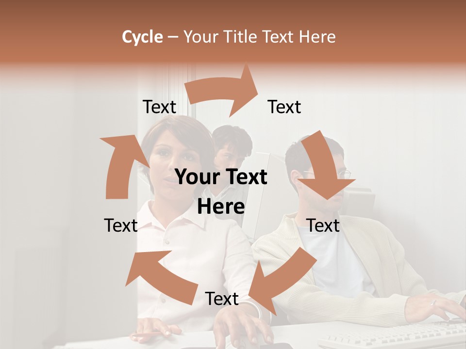 Royaltyfreephoto Mural Midwoman PowerPoint Template