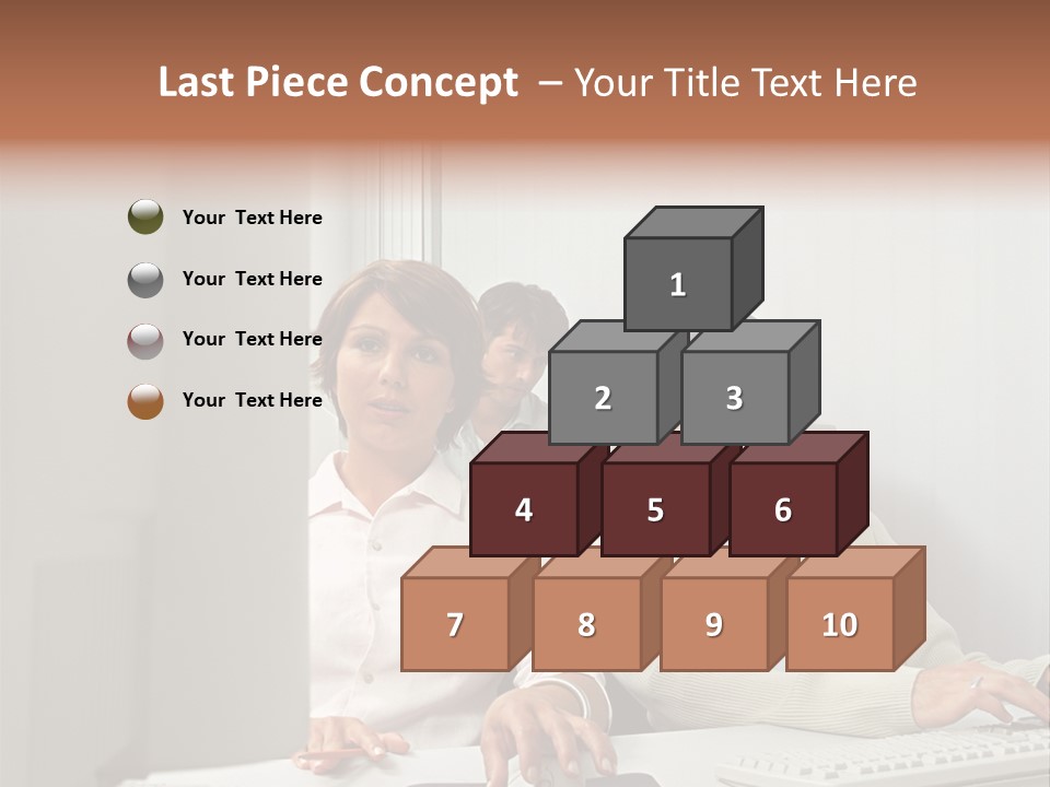 Royaltyfreephoto Mural Midwoman PowerPoint Template