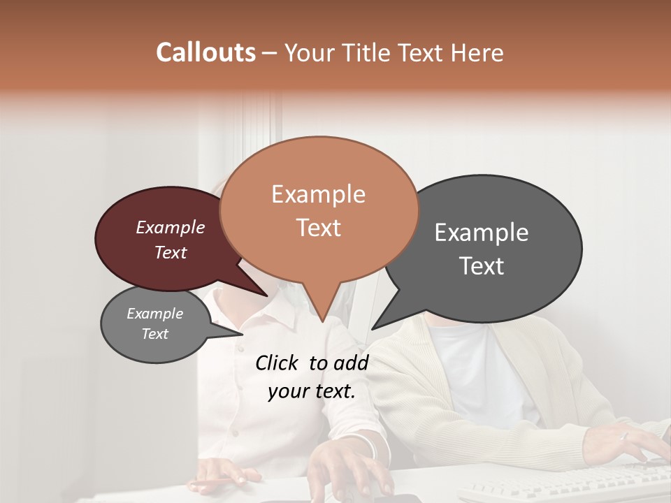Royaltyfreephoto Mural Midwoman PowerPoint Template