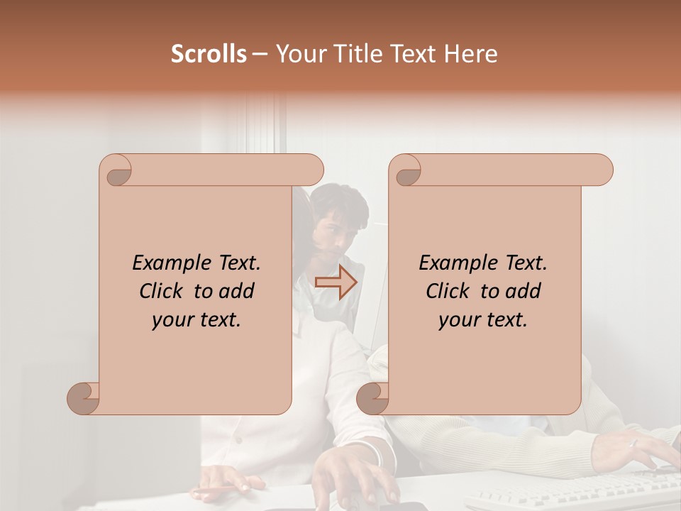 Royaltyfreephoto Mural Midwoman PowerPoint Template