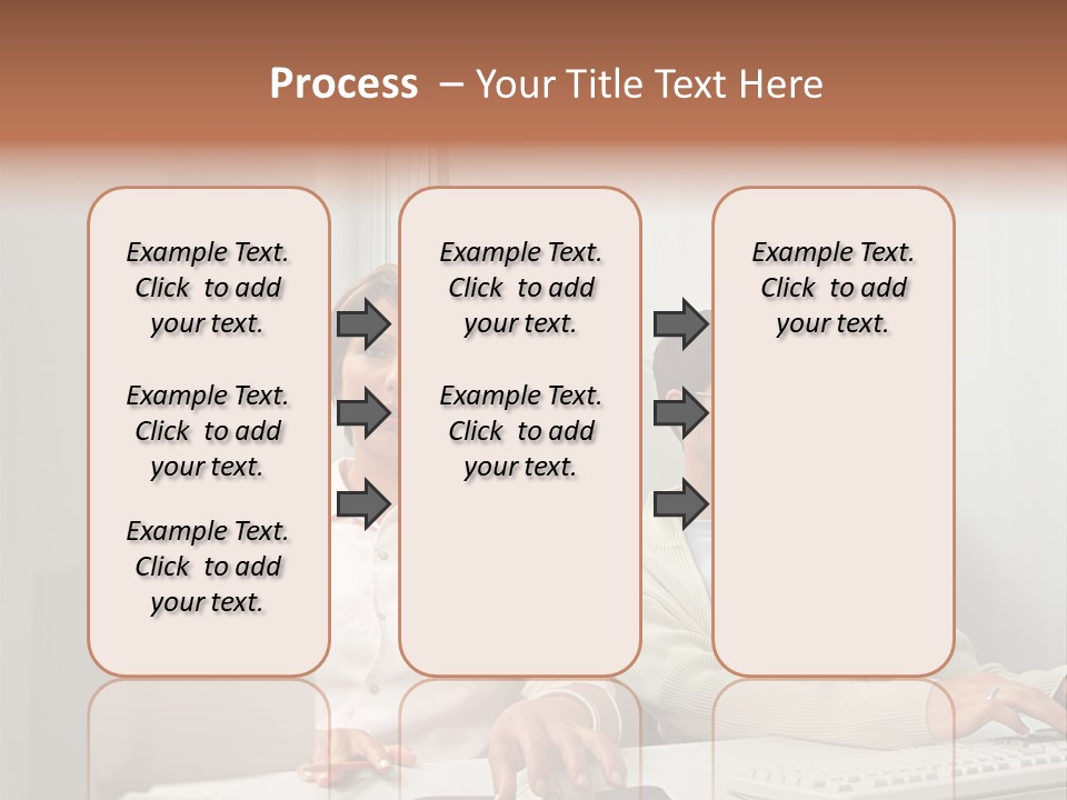 Royaltyfreephoto Mural Midwoman PowerPoint Template