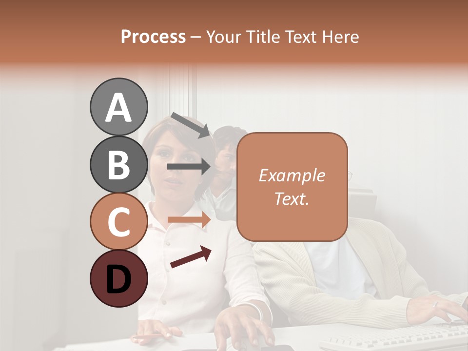 Royaltyfreephoto Mural Midwoman PowerPoint Template