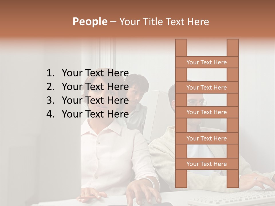 Royaltyfreephoto Mural Midwoman PowerPoint Template