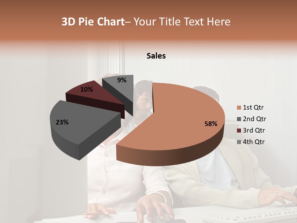 Royaltyfreephoto Mural Midwoman PowerPoint Template
