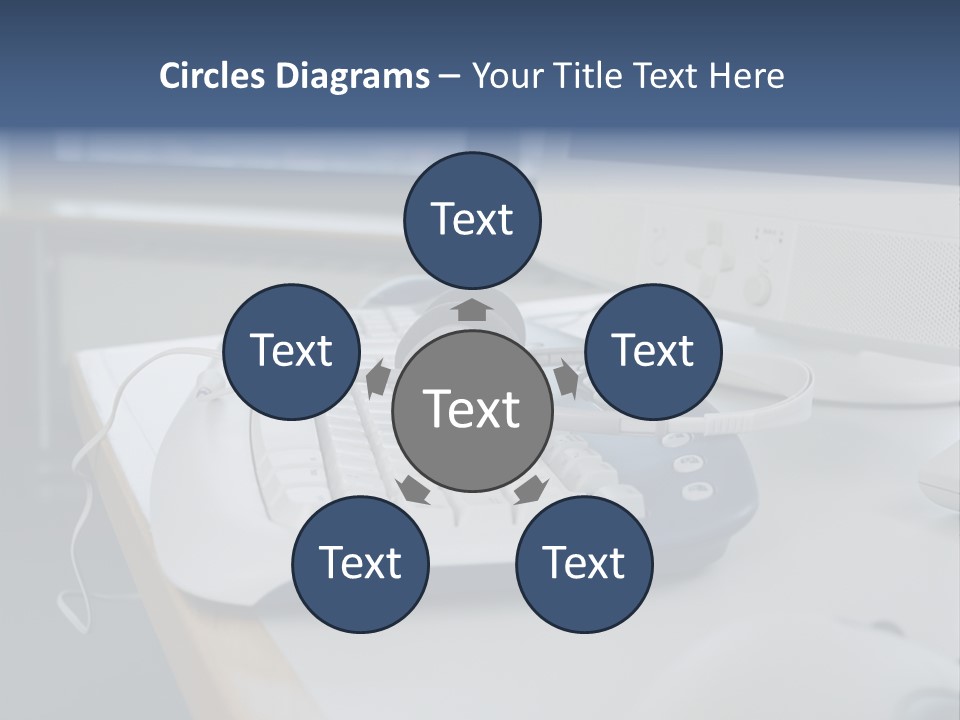 Technology Stockphotograph Computermouse PowerPoint Template